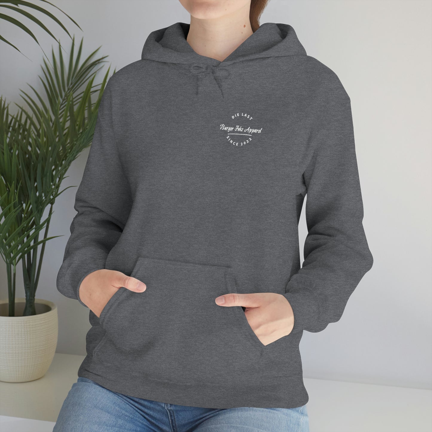 DRUNK FROG Hooded Sweatshirt