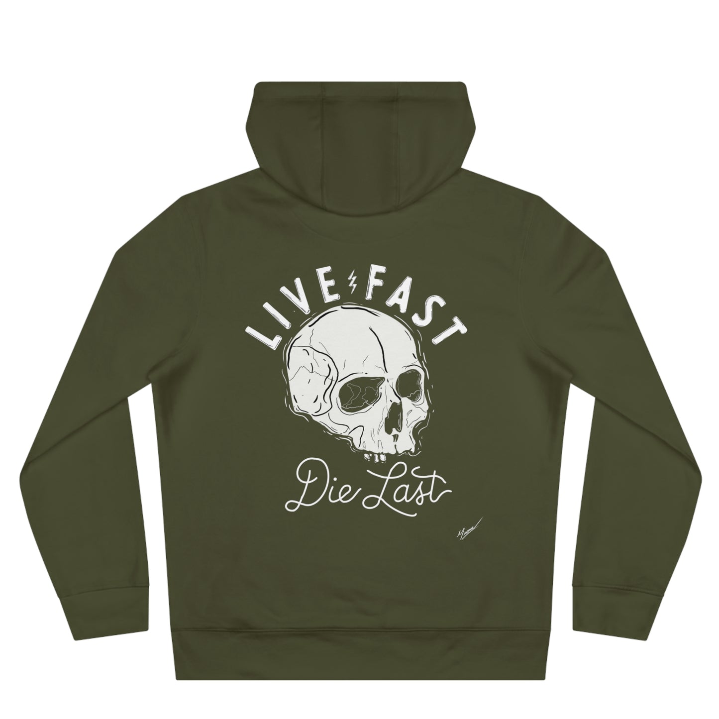 Unisex Hooded LIVE FAST Sweatshirt