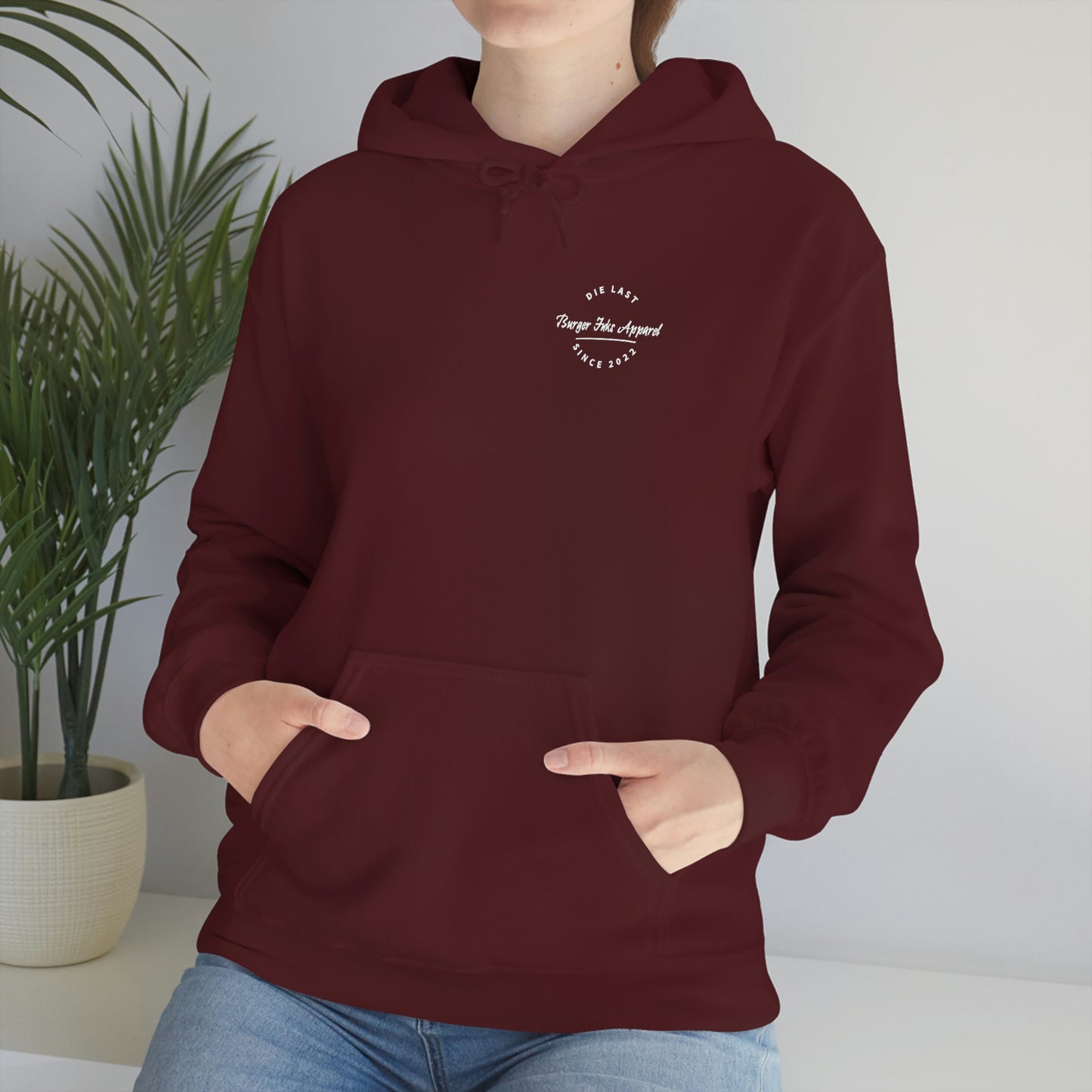 DRUNK FROG Hooded Sweatshirt