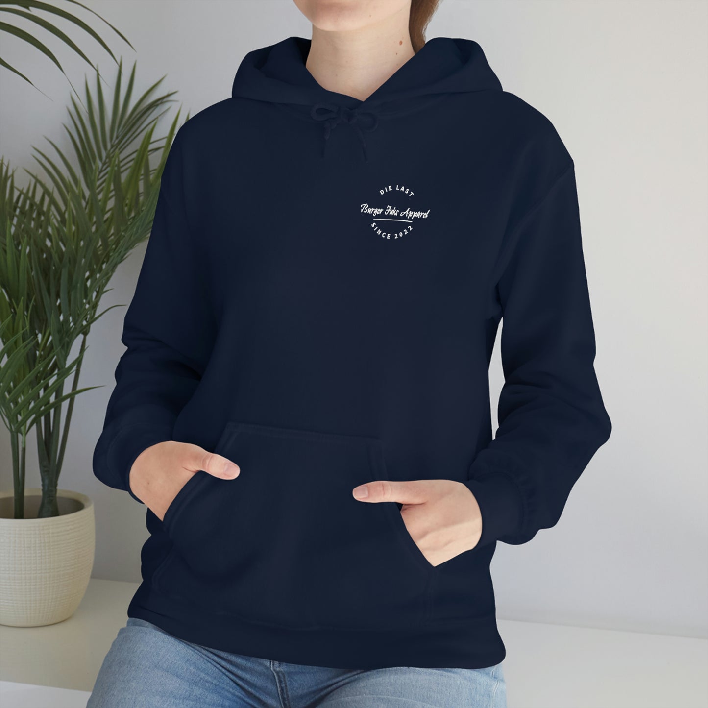 DRUNK FROG Hooded Sweatshirt