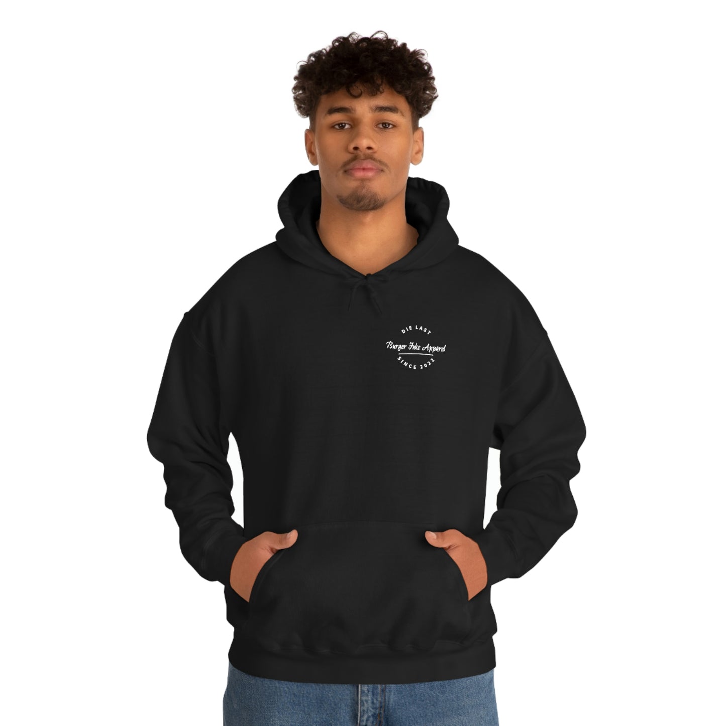 DRUNK FROG Hooded Sweatshirt