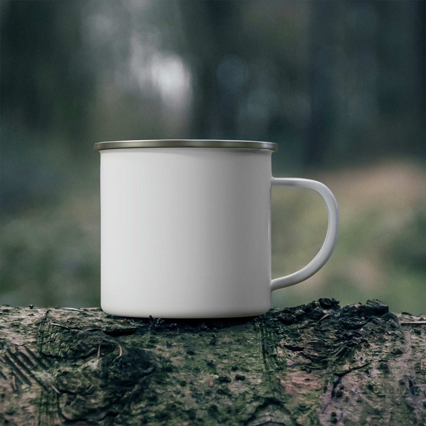 DRUNK FROG Enamel Camping Mug