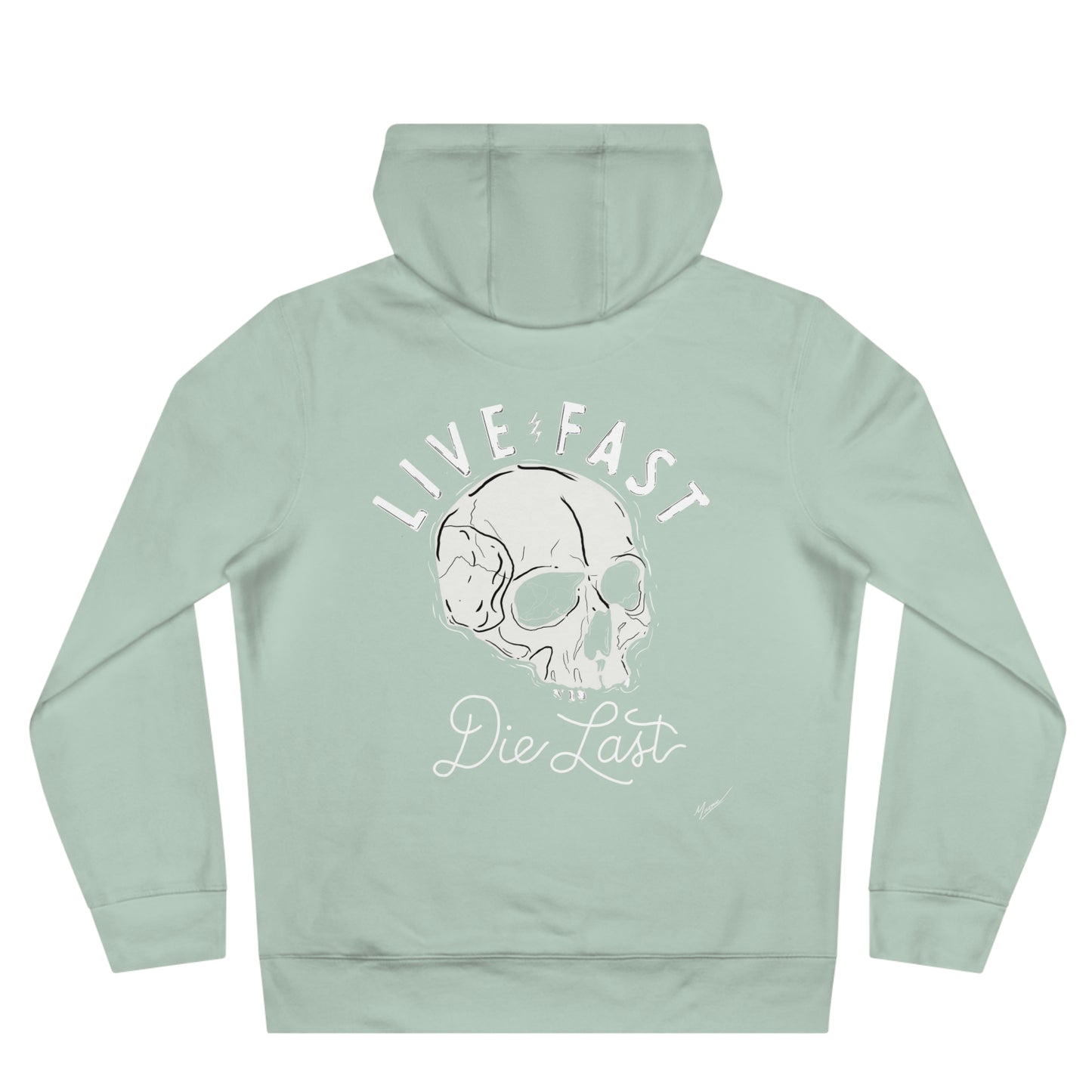 Unisex Hooded LIVE FAST Sweatshirt