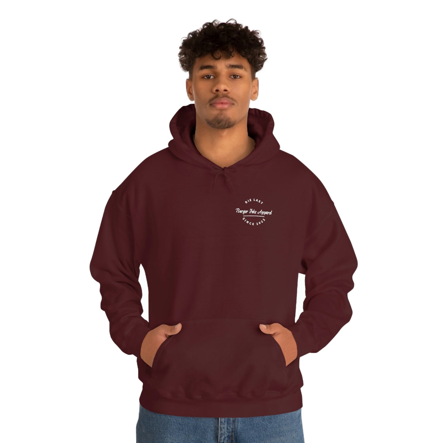 DRUNK FROG Hooded Sweatshirt